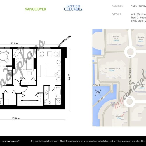 Photo 33 at 1510 - 1500 Hornby Street, Yaletown, Vancouver West