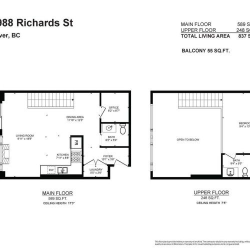 Photo 27 at 411 - 988 Richards Street, Yaletown, Vancouver West