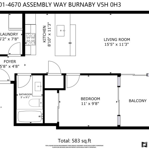 Photo 23 at 5001 - 4670 Assembly Way, Metrotown, Burnaby South
