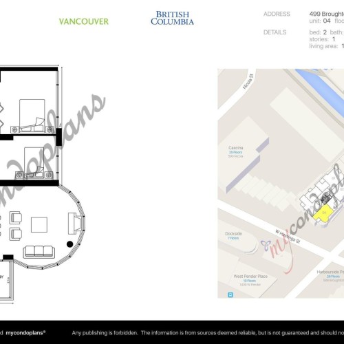 Photo 35 at 704 - 499 Broughton Street, Coal Harbour, Vancouver West