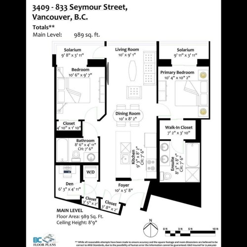 Photo 2 at 3409 - 833 Seymour Street, Downtown VW, Vancouver West