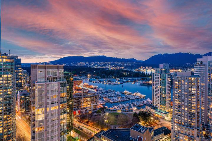 2802 - 1211 Melville Street, Coal Harbour, Vancouver West 2