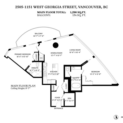 Photo 31 at 2505 - 1151 W Georgia Street, Coal Harbour, Vancouver West